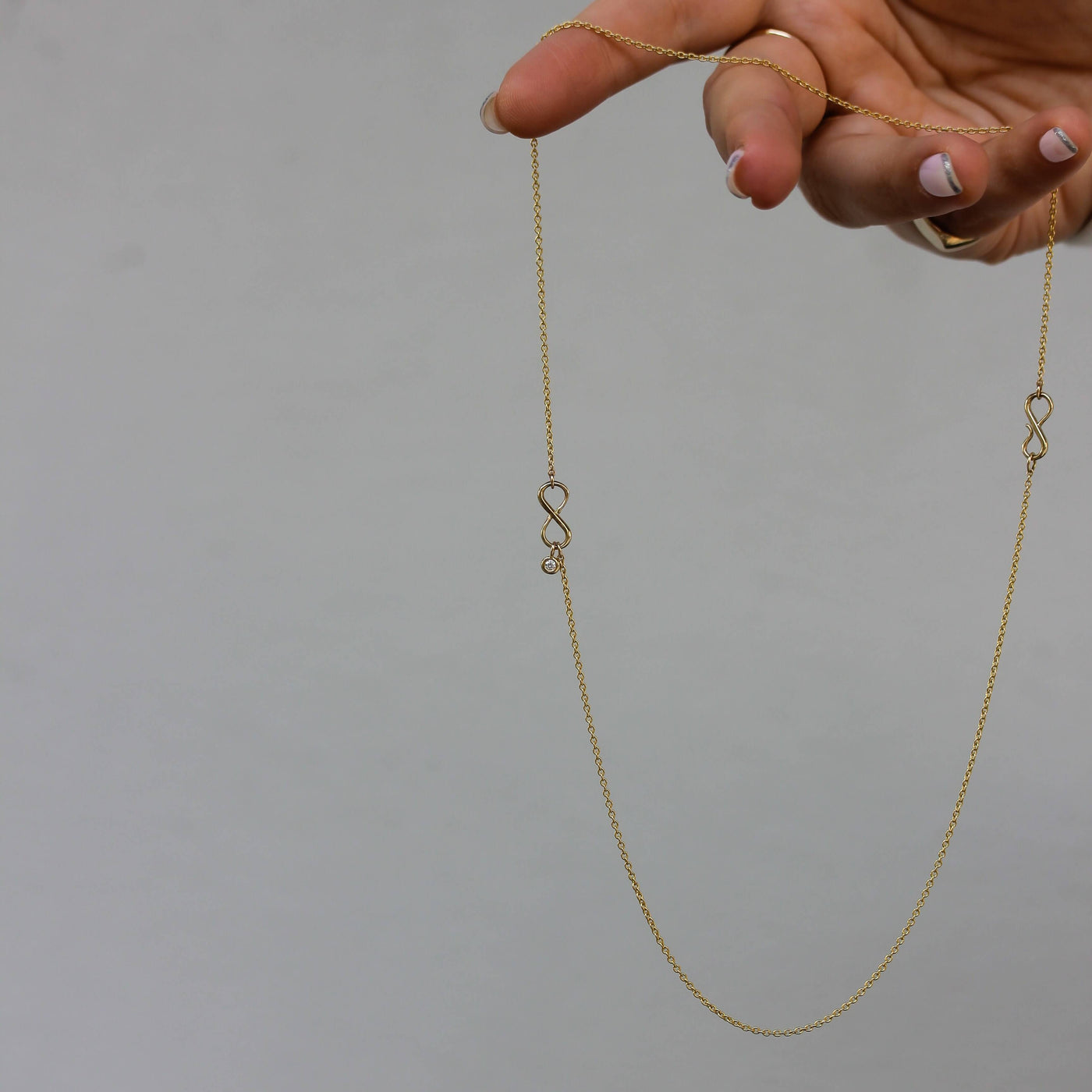 שרשרת אינפיניטי זהב 14K Necklaces 