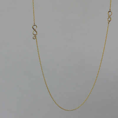 שרשרת אינפיניטי זהב 14K Necklaces 