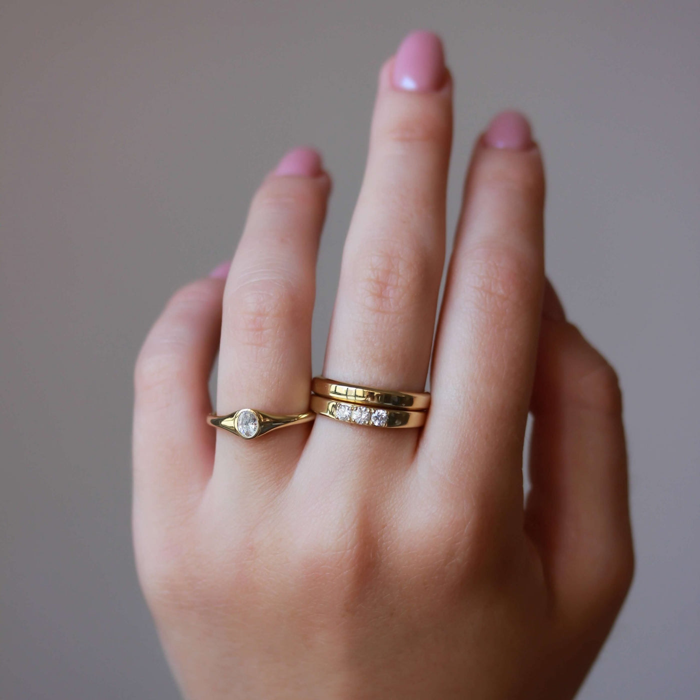 טבעת פיבי זהב 14K Rings 