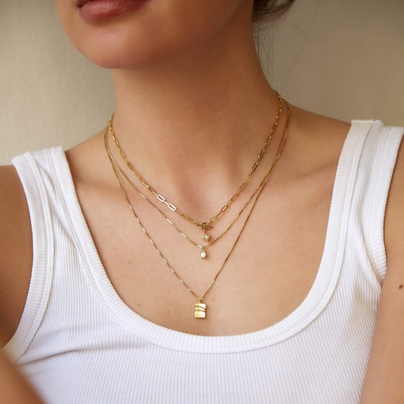 שרשרת ורונה יהלום זהב 14K Necklaces 