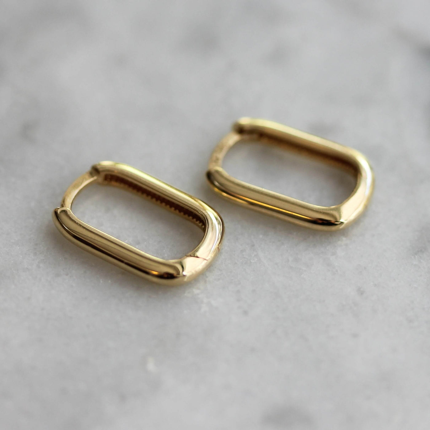 עגילי מישל זהב 14K Earrings 