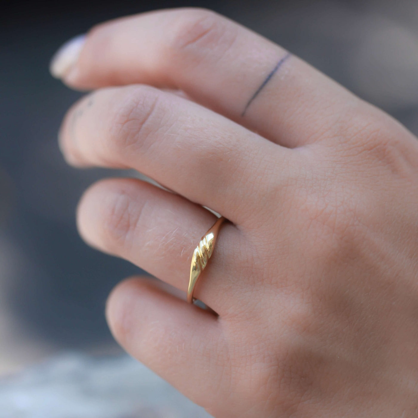 טבעת אושן זהב 14K Rings 