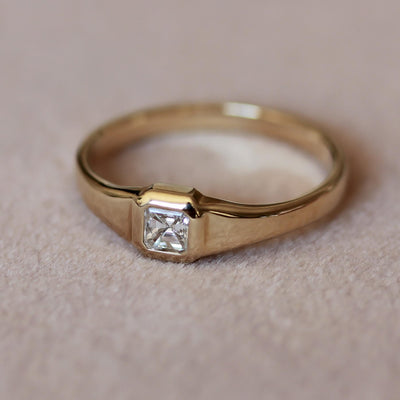 טבעת טולוז יהלום זהב 14K Rings 