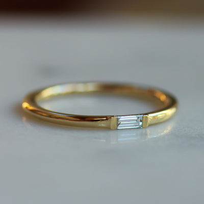 טבעת לילי יהלום זהב 14K Rings 