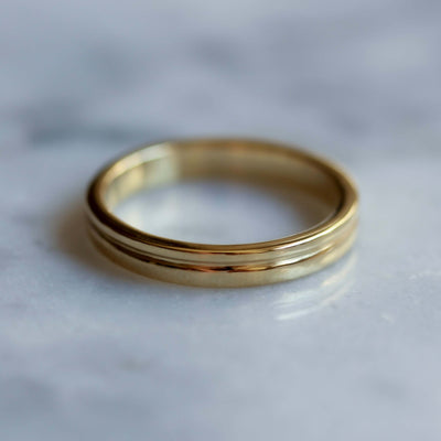 טבעת מוניקה קטנה זהב 14K Rings 