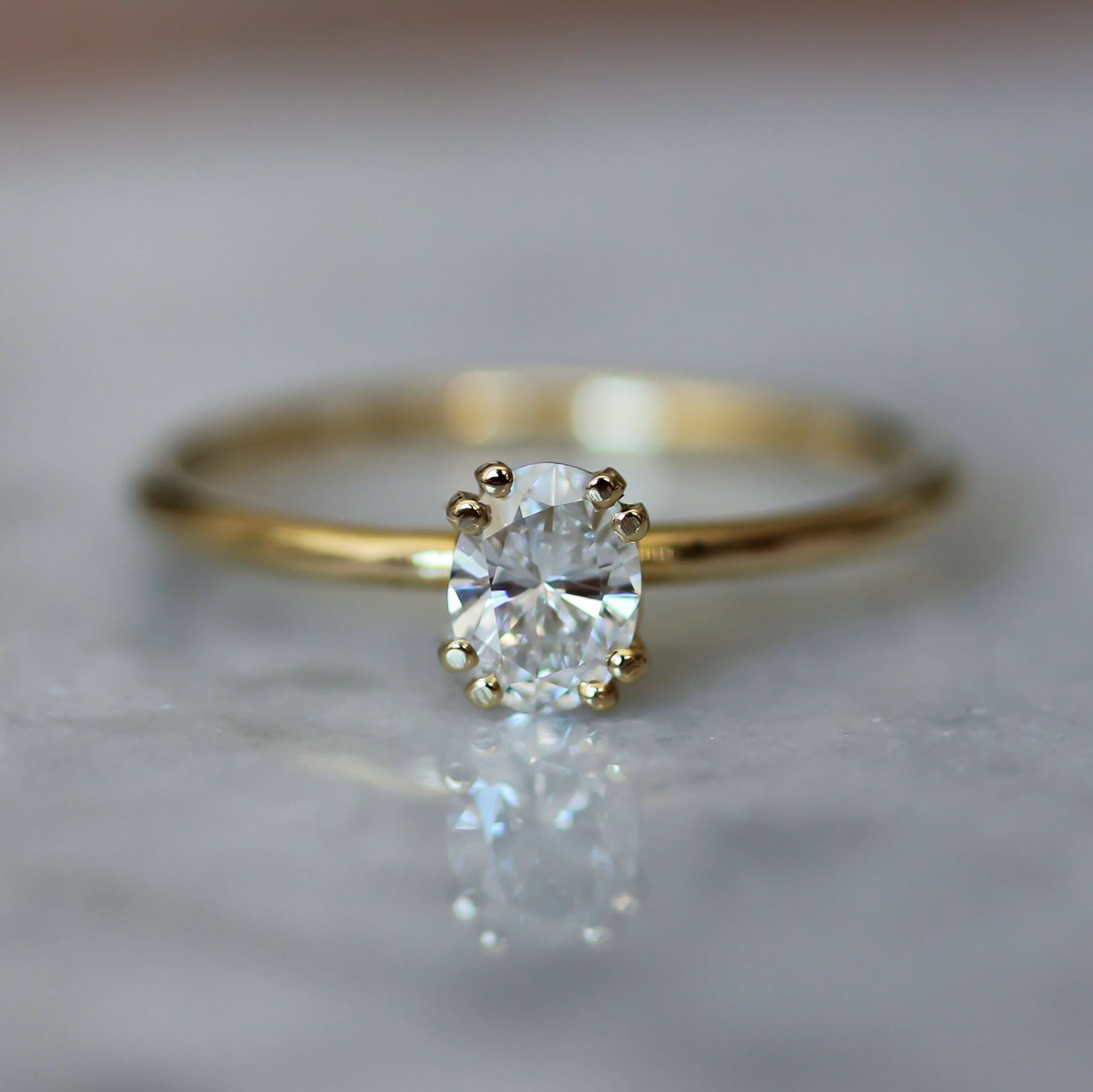 טבעת מילאן יהלום זהב 14K Rings 