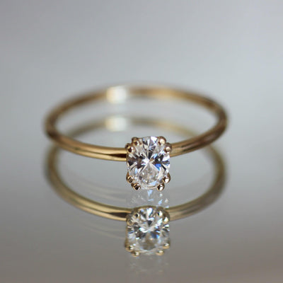טבעת מילאן יהלום זהב 14K Rings 14K ורוד