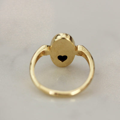 טבעת מונלייט קטנה זהב 14K Rings 