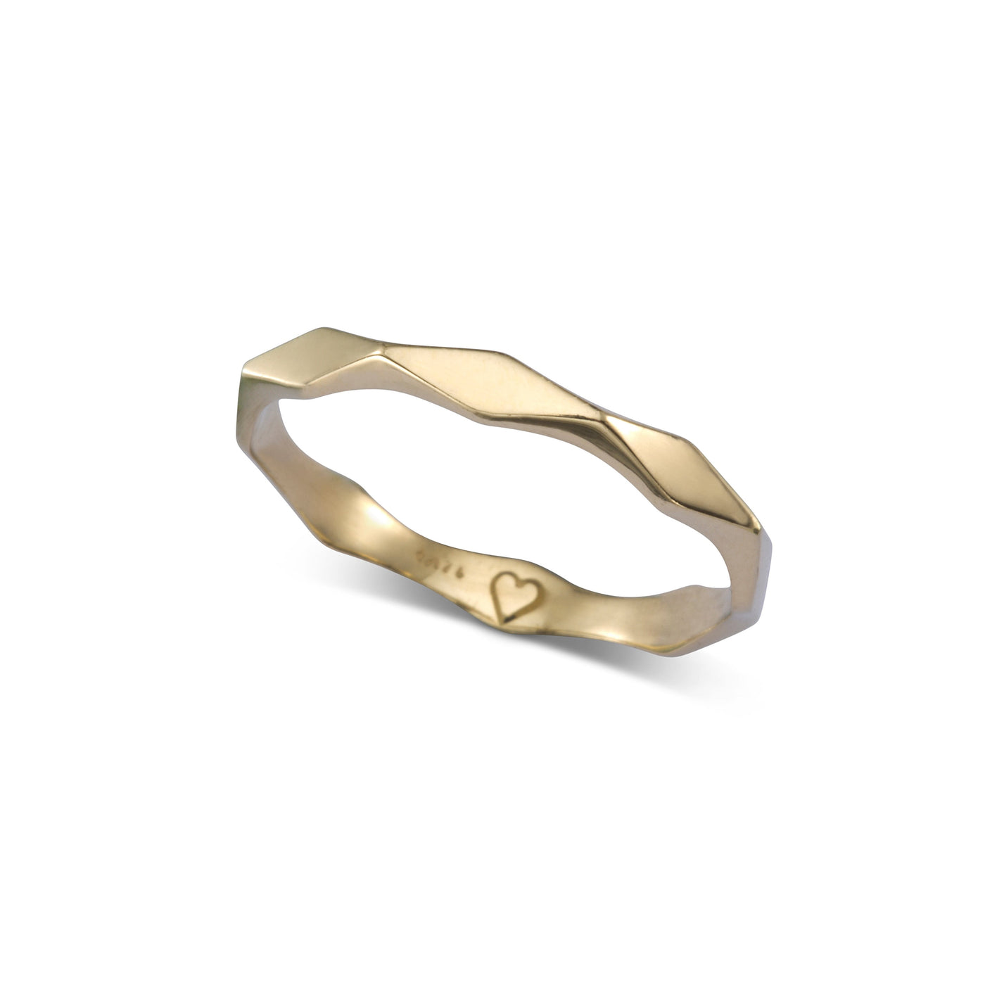 טבעת עפיפונים קטנה זהב Rings 14K צהוב