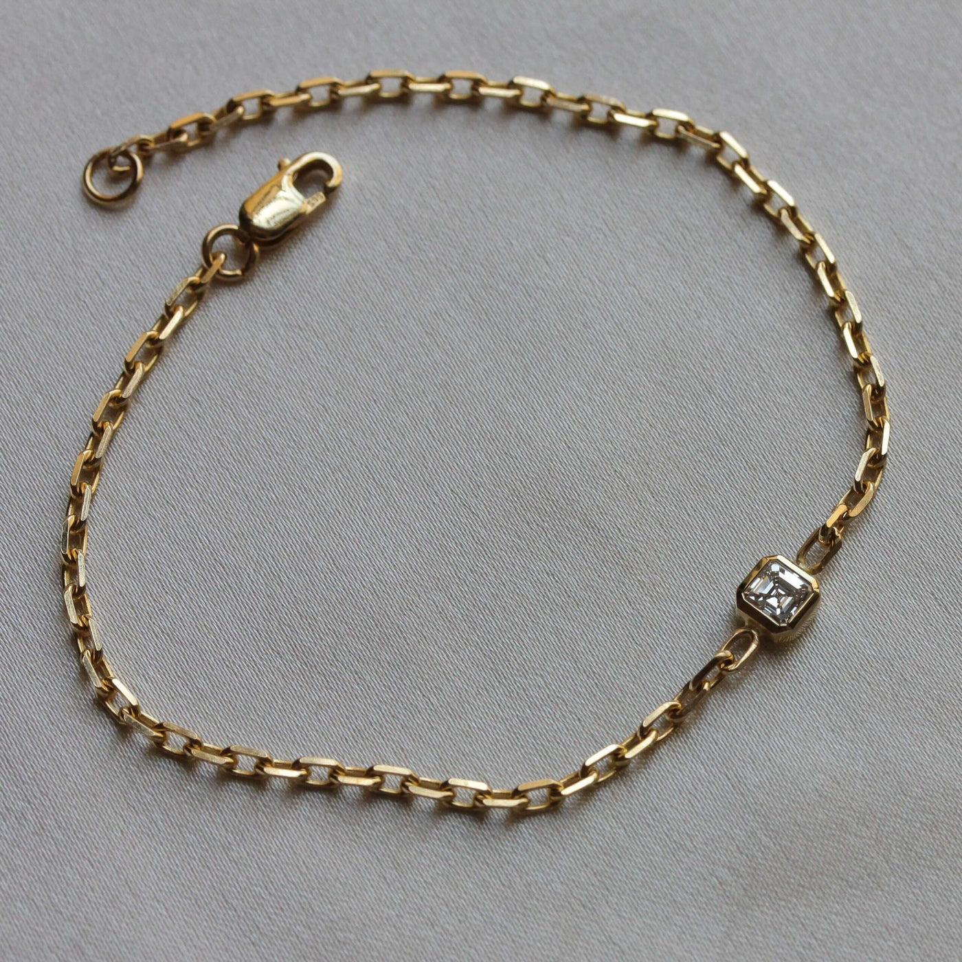 צמיד טולוז יהלום זהב צהוב 14K Bracelets 