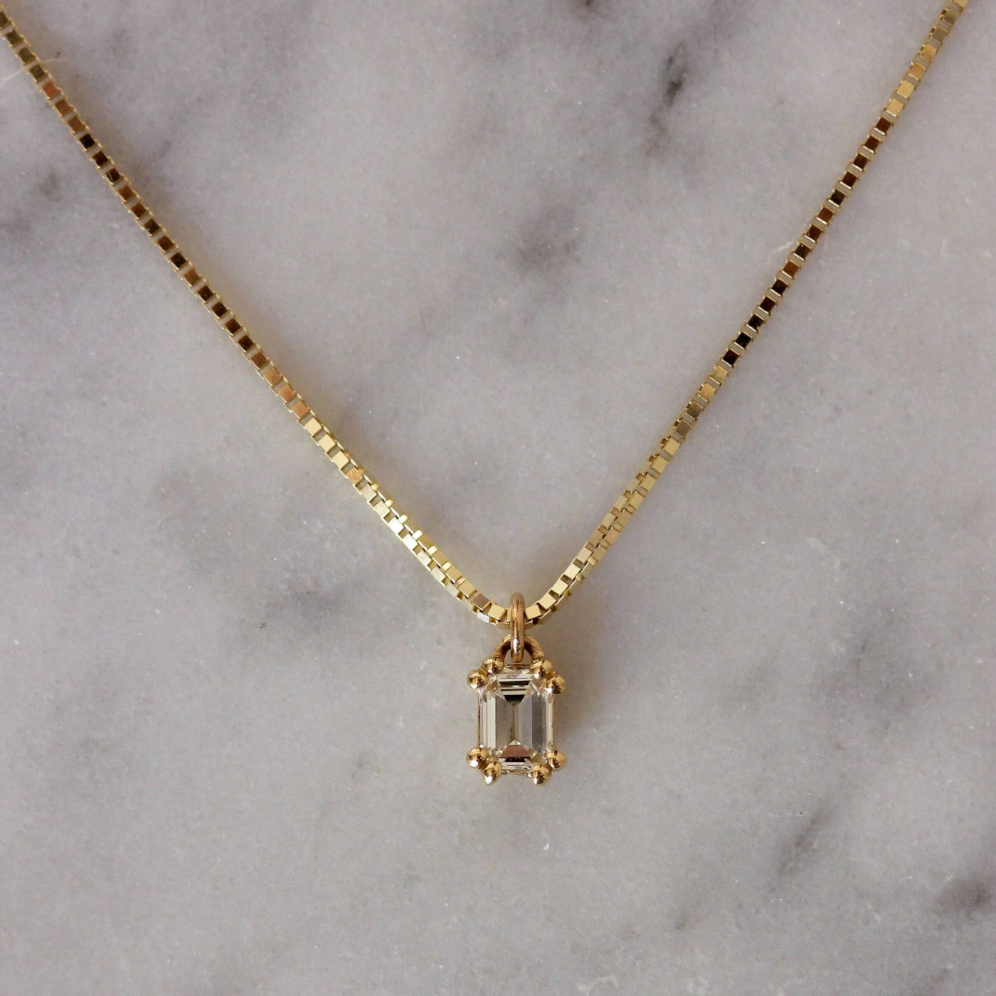 שרשרת ורונה יהלום זהב 14K Necklaces 