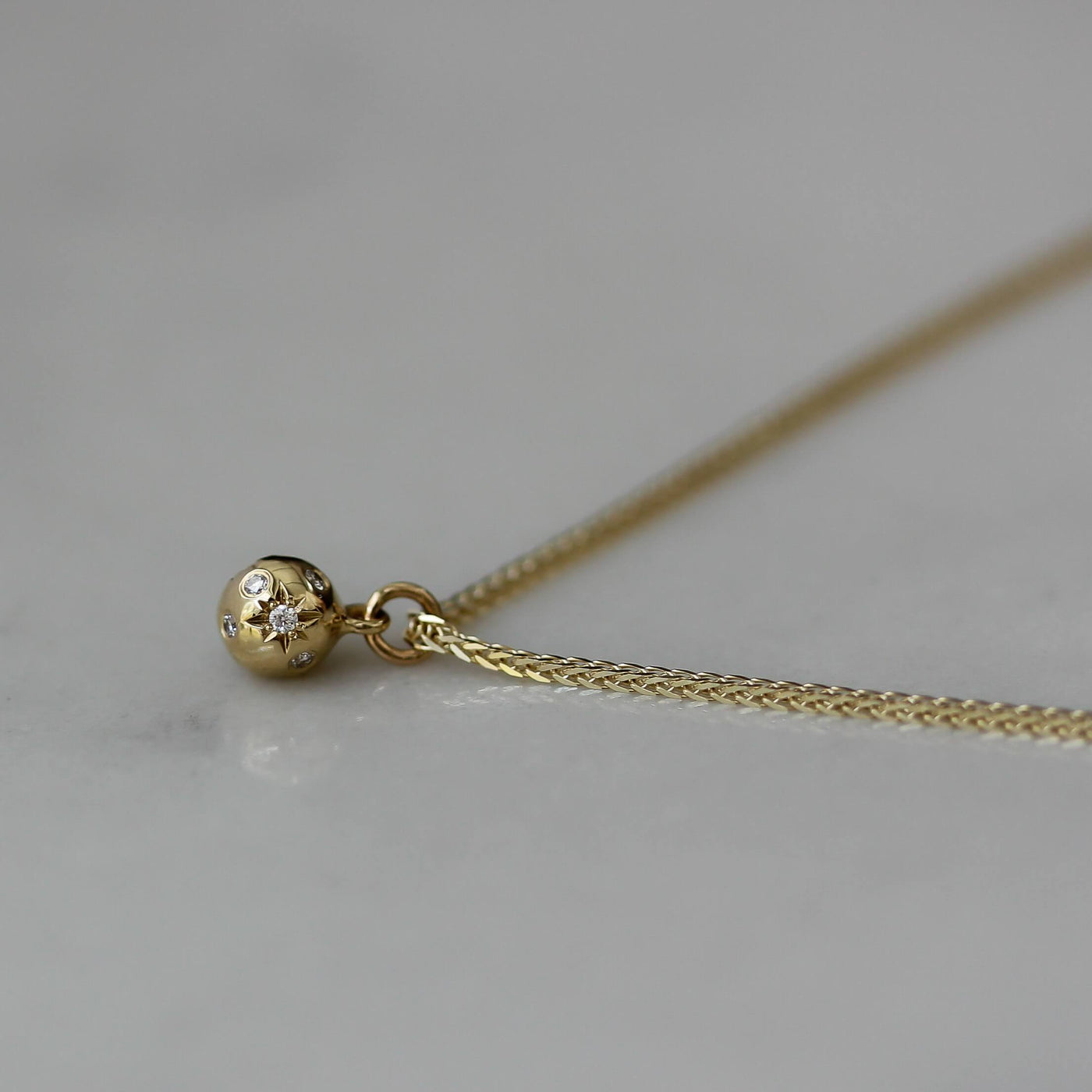 שרשרת טלוס זהב 14K Necklaces 14K לבן