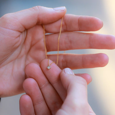 שרשרת פרינס יהלום זהב 14K Necklaces 