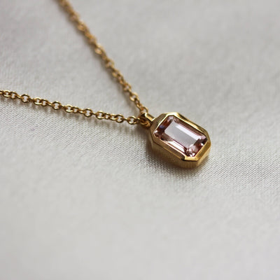 שרשרת תומאס מורגנייט זהב 14K Necklaces 